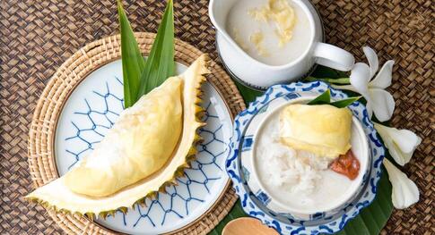 ข้าวเหนียว ทุเรียน