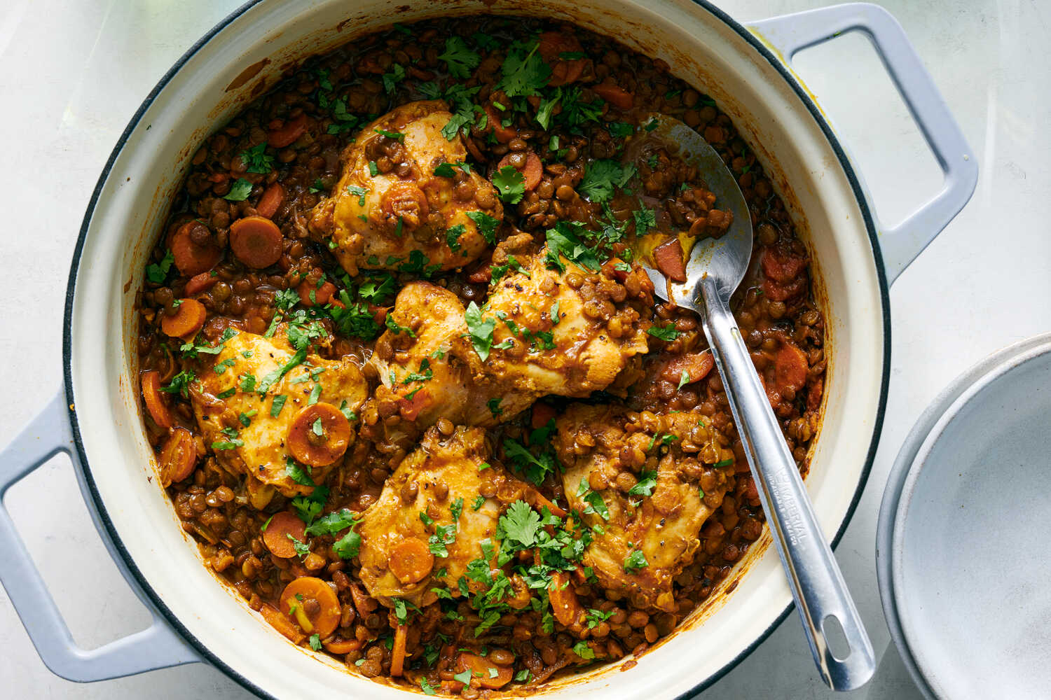 One-Pot Chicken and Lentils  Recipe
