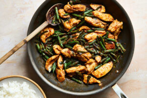 ปาปริกกิ้ง, แกงแดง, ไก่, ถั่วฝักยาว, สูตร
